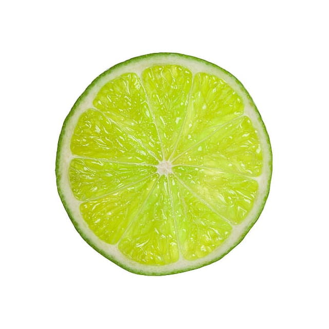 Sliced lime