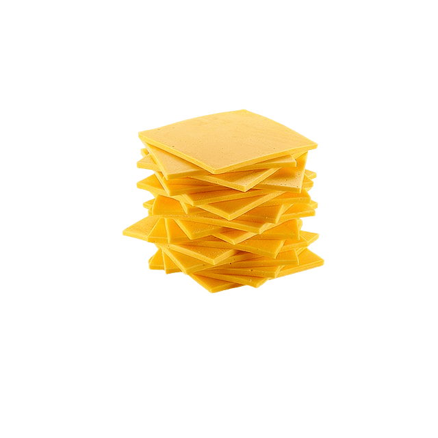 Cheddar rouge tranché
