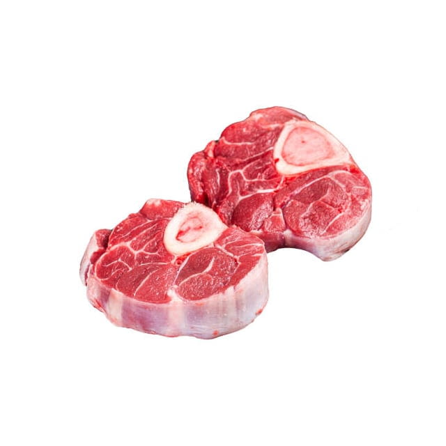 Osso bucco (jarret arrière scié) de veau rosé — cours et prix