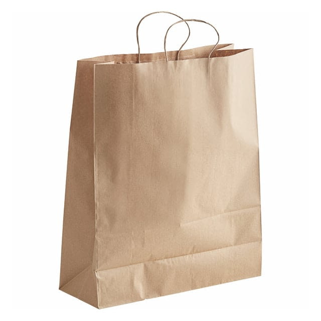 Bistro shopping kraft bag 10X6.75X12 Duro