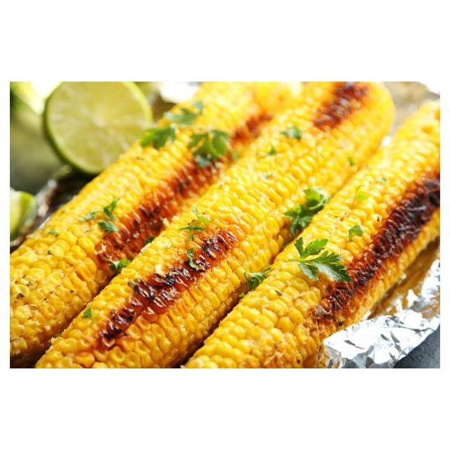 Prepared corn on the cob