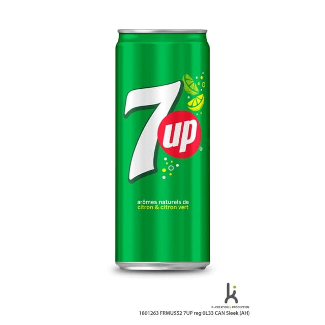 7up slim 33CL