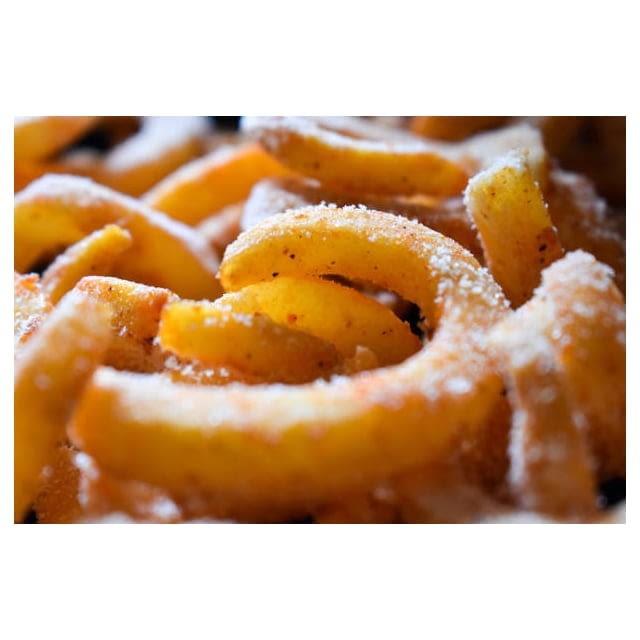 Frozen curly fries