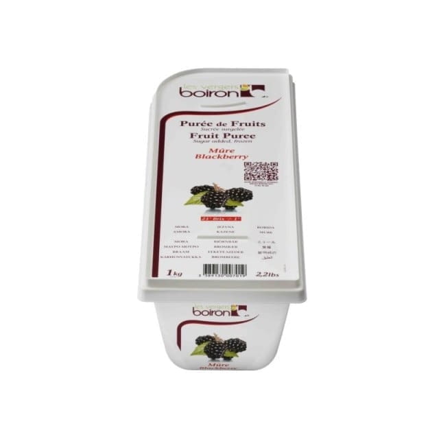 Frozen blackberry puree