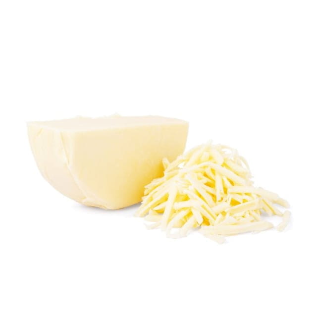 Grated mozzarella