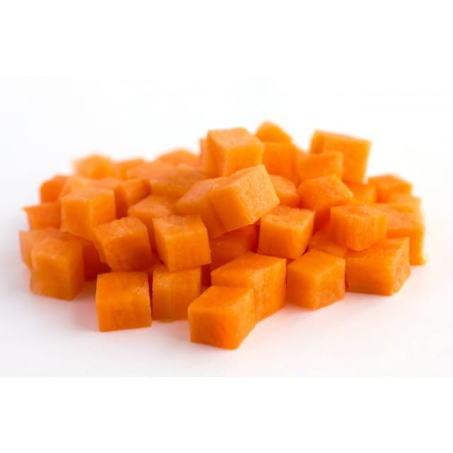 Diced carrots