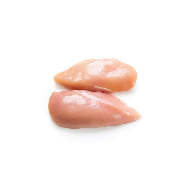 Halal skinless chicken fillet