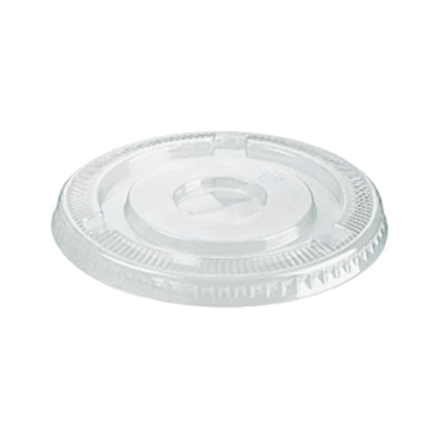 Flat lid with straw slot for 12oz cup Victoria bay