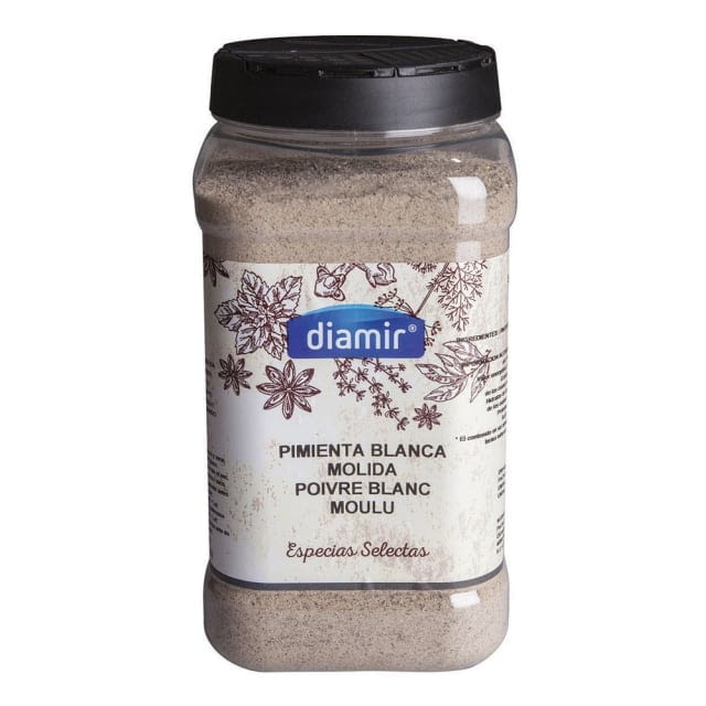 Poivre blanc moulu