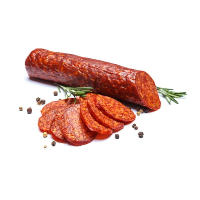 Chorizo boeuf volaille halal surgélé