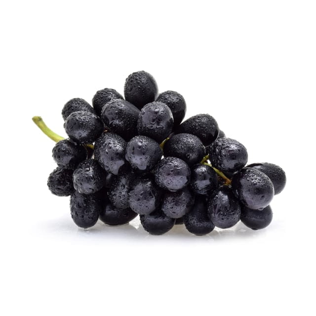 Black grapes
