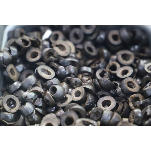 Olives noires rondelle