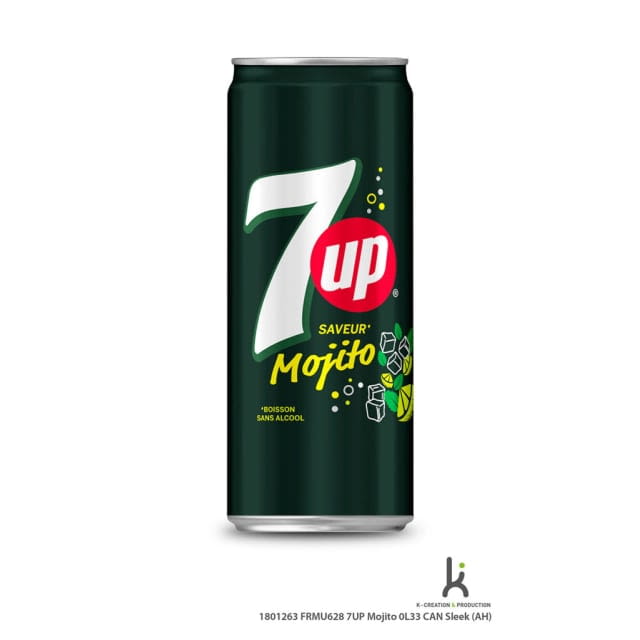 7up mojito slim 33CL