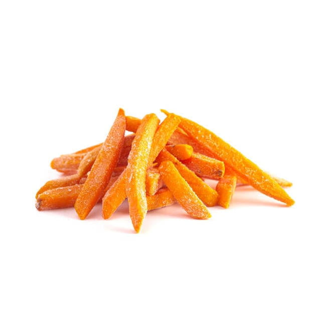 Frozen sweet potato fries CAL 3/8" Straight cut