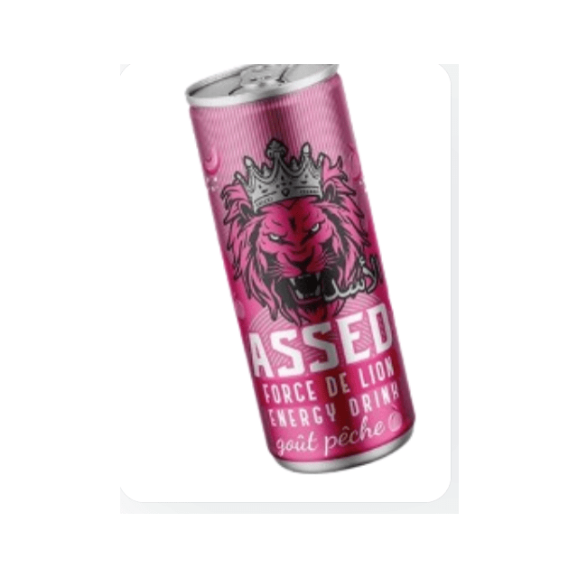 Assed peche energy drink 250ML