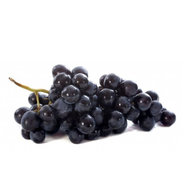 Black seedless grapes