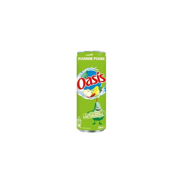 Oasis pomme poire 33CL 