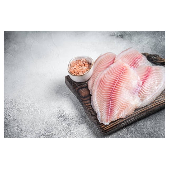 Farmed catfish fillet