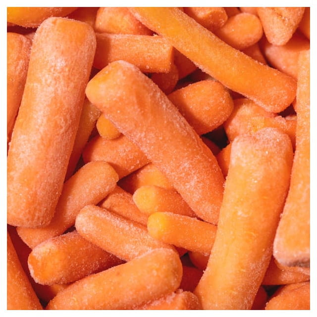 Frozen carrots