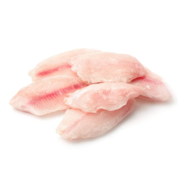 Frozen tilapia fillet CAL 3/5 Oz Individually vacuum packed Net weight