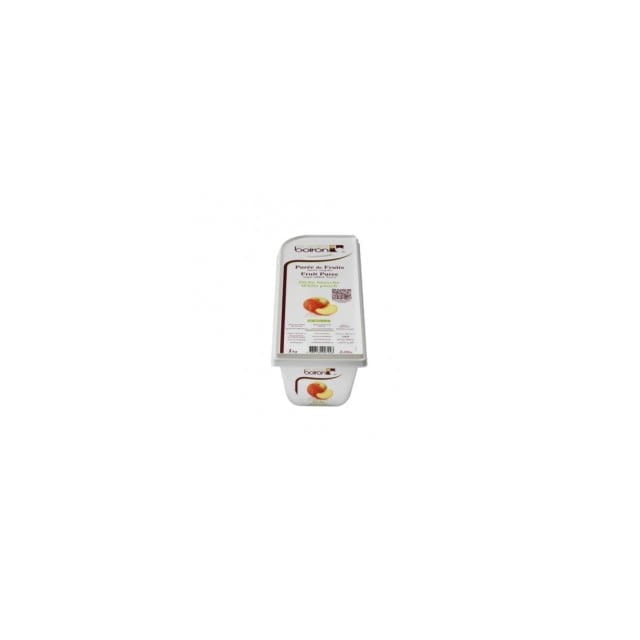 Frozen peach puree