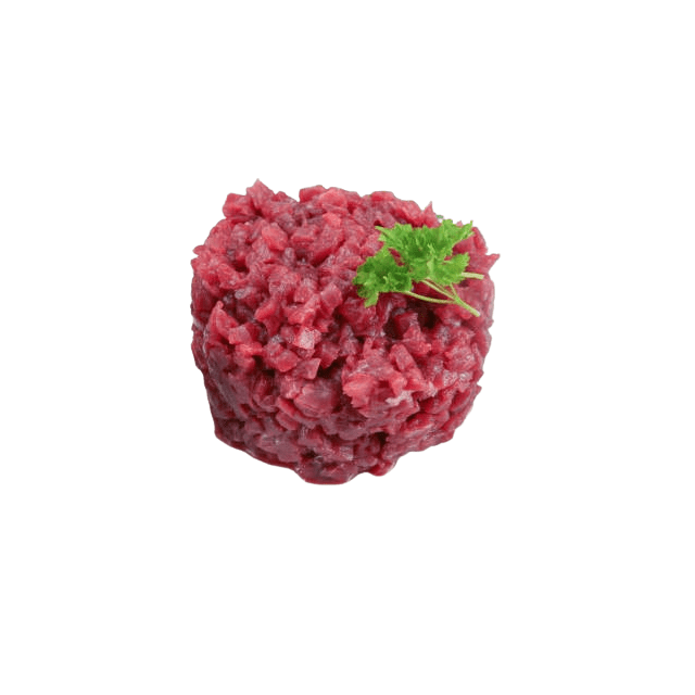 Tartare au couteaux de boeuf Charolais 3%MG