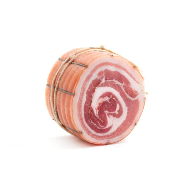Whole smoked pancetta
