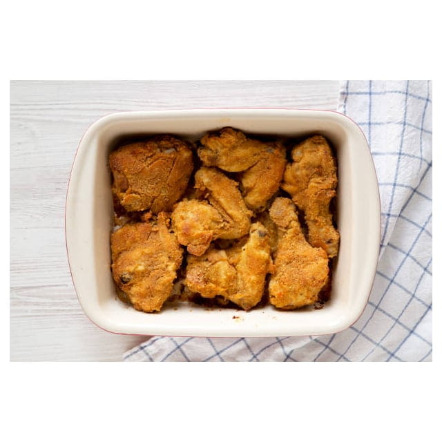 Manchons de poulet pané corn flakes halal surgelé