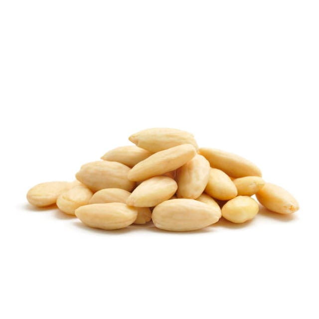 Blanched almonds