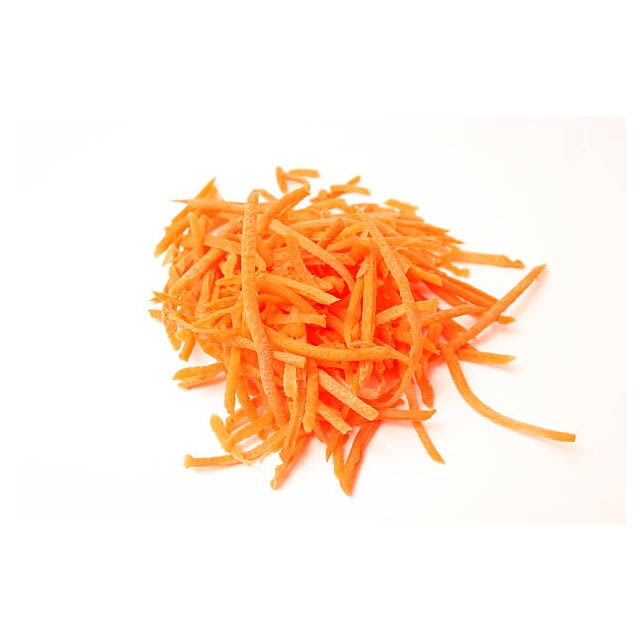 Julienne carrots