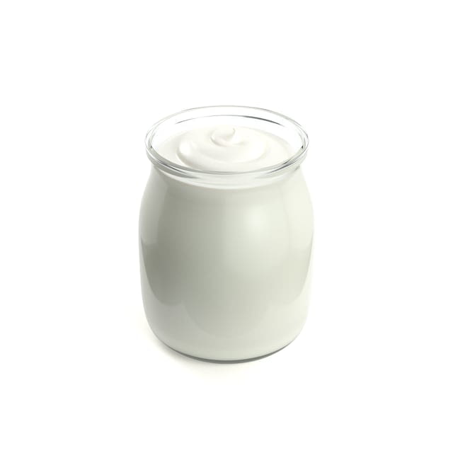 Natural yoghurt