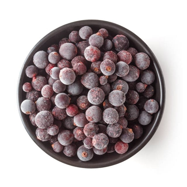 Frozen blackcurrant