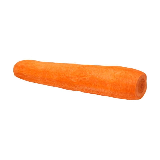 Prepared whole carrots