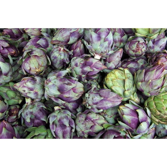 Baby globe artichokes