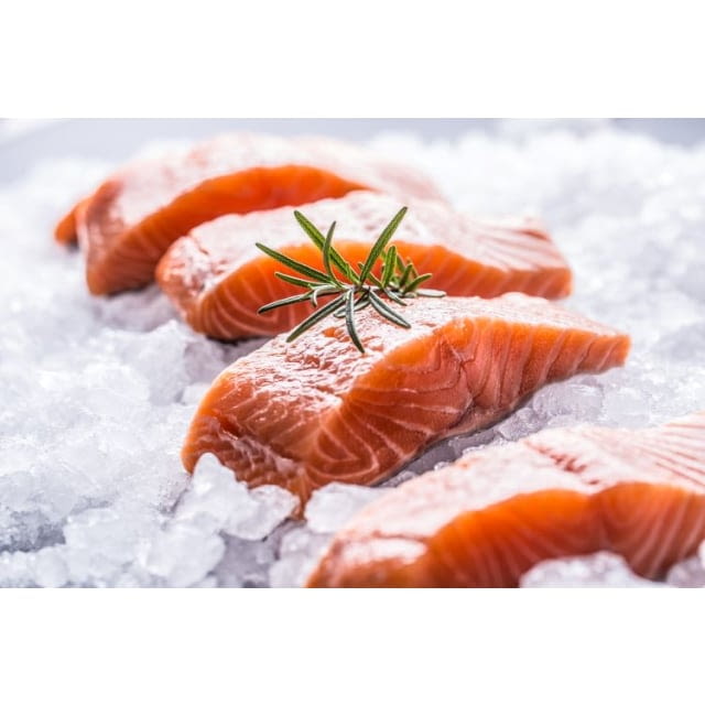 Truite en portion vidée