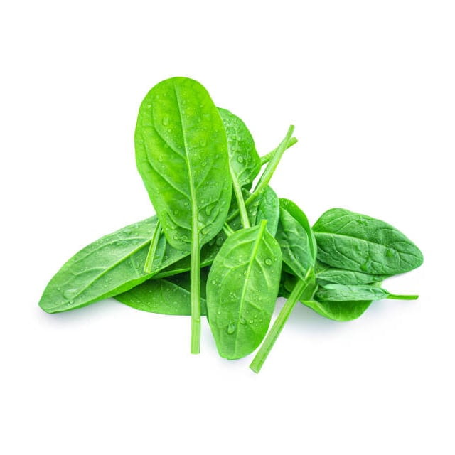 Triple washed baby spinach
