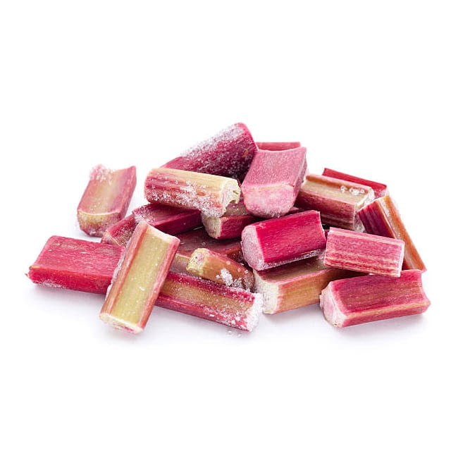 Frozen rhubarb