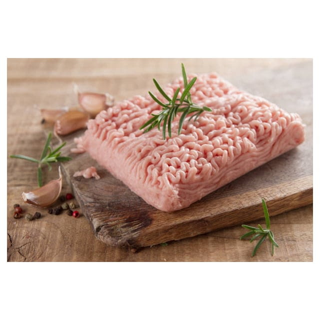 Halal minced chicken leg