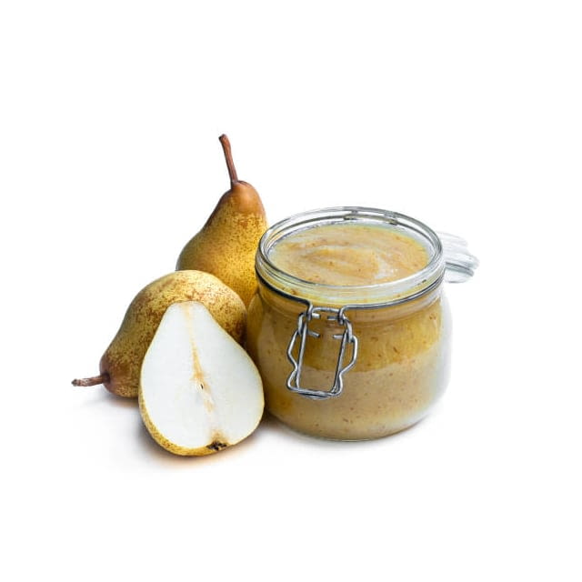 Frozen pear puree