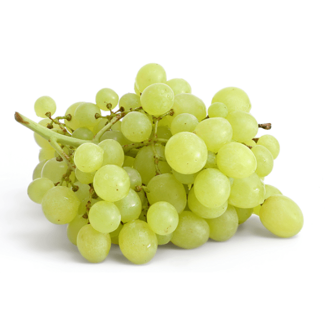White seedless grapes