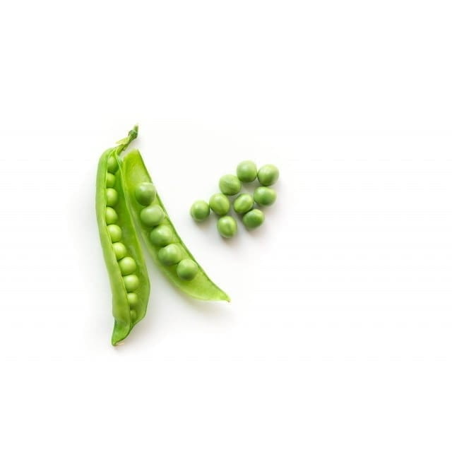 English peas in shell