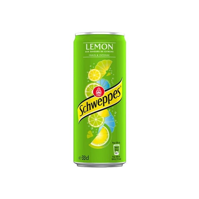 Schweppes lemon slim 33CL
