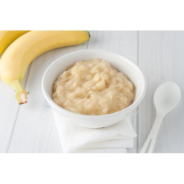 Frozen banana puree