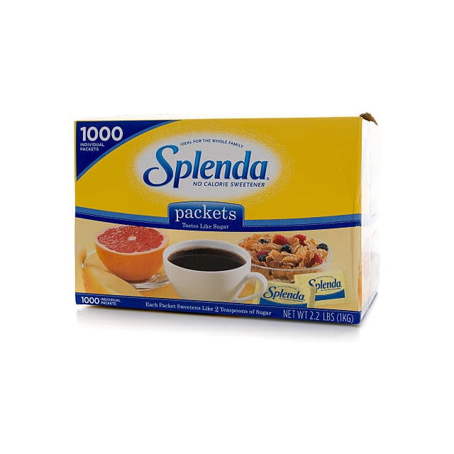 Splenda sugar packet