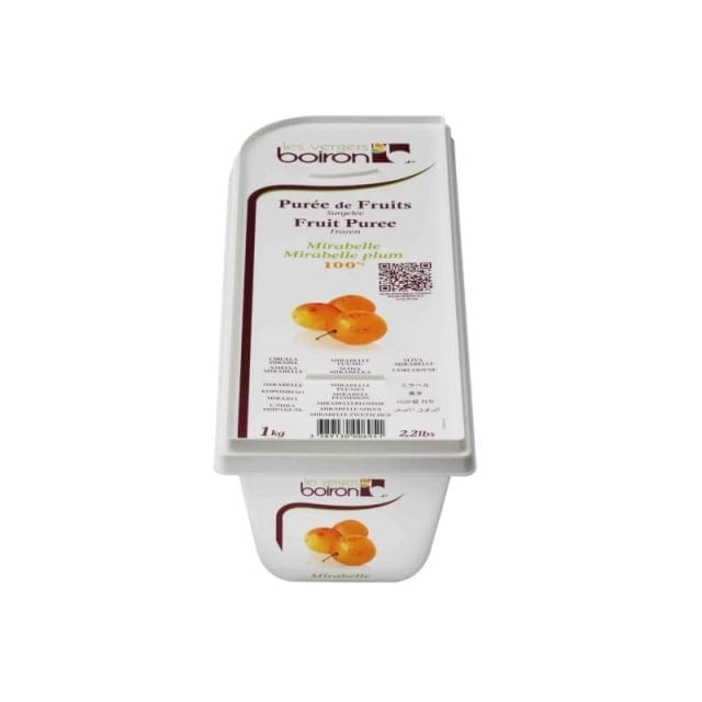 Purée mirabelle sans sucre Boiron surgelé