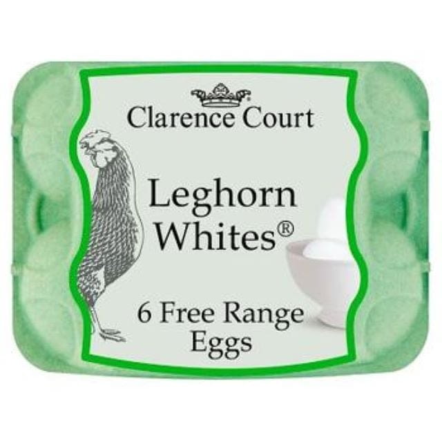 Leghron white eggs Clarence Court