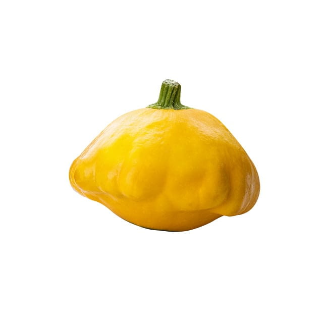 Yellow pattypan squash