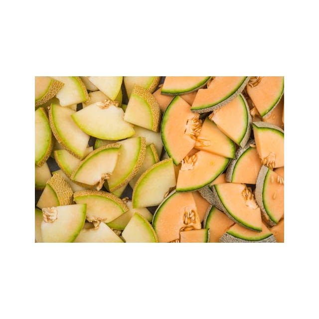 Hand diced mixed melon 20MM