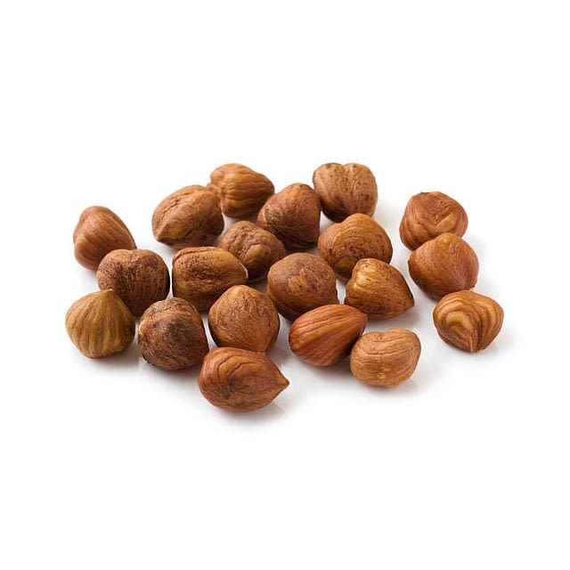 Hazelnut with skin on