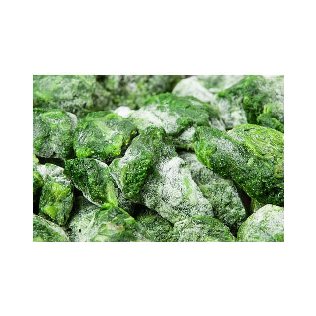 Frozen chopped spinach